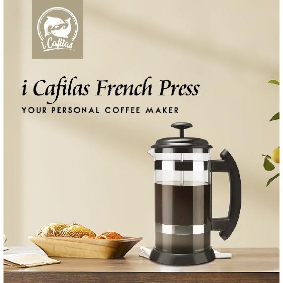 1000ML Coffee Brewing Pot French Filter Tea Brewer Coffee Pot Coffee Maker Kettle Household Hand Punch Pot Simple Pressure