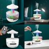 Cloud Rain Droplets Ultrasonic Humidifier With Bluetooth Speaker For Bedroom Relaxation