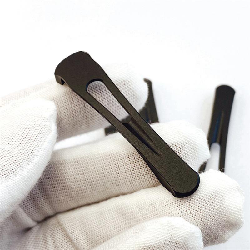 Integrated Clip For C81 2 C223 Para 3  Knife Accessories Titanium Deep Carry Pocket Clip For  Knives