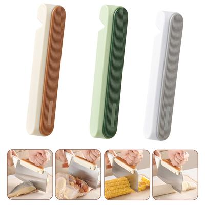 Set of 3 Kitchen Cutting Hand Guards Efficient Kitchen Hand Guard Practical Safe Slice Tool for Home Cooking