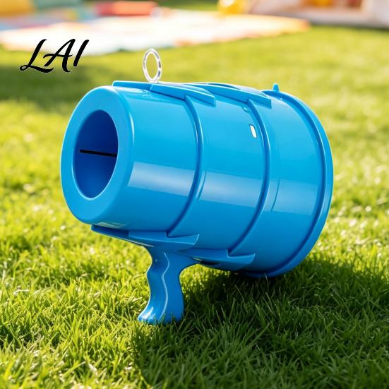 Birthday Gifts for Boys Girls Handheld Air Cannon Toy Portable Shooter Kids Outdoor Reusable Wave Toy Play Bubble Machine Funny Prank Christmas
