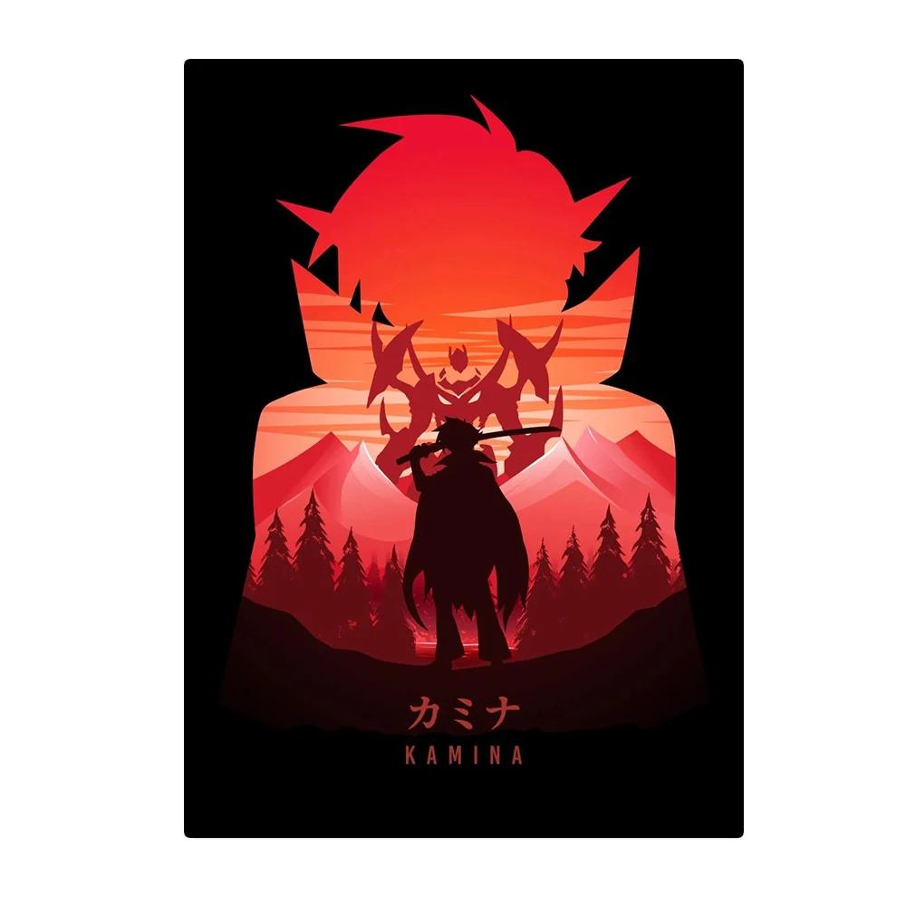 Japanese Classic Anime Poster Picture Prints Canvas Painting Bedroom Living Room Decor Wall Art Vintage Mural Without Frame