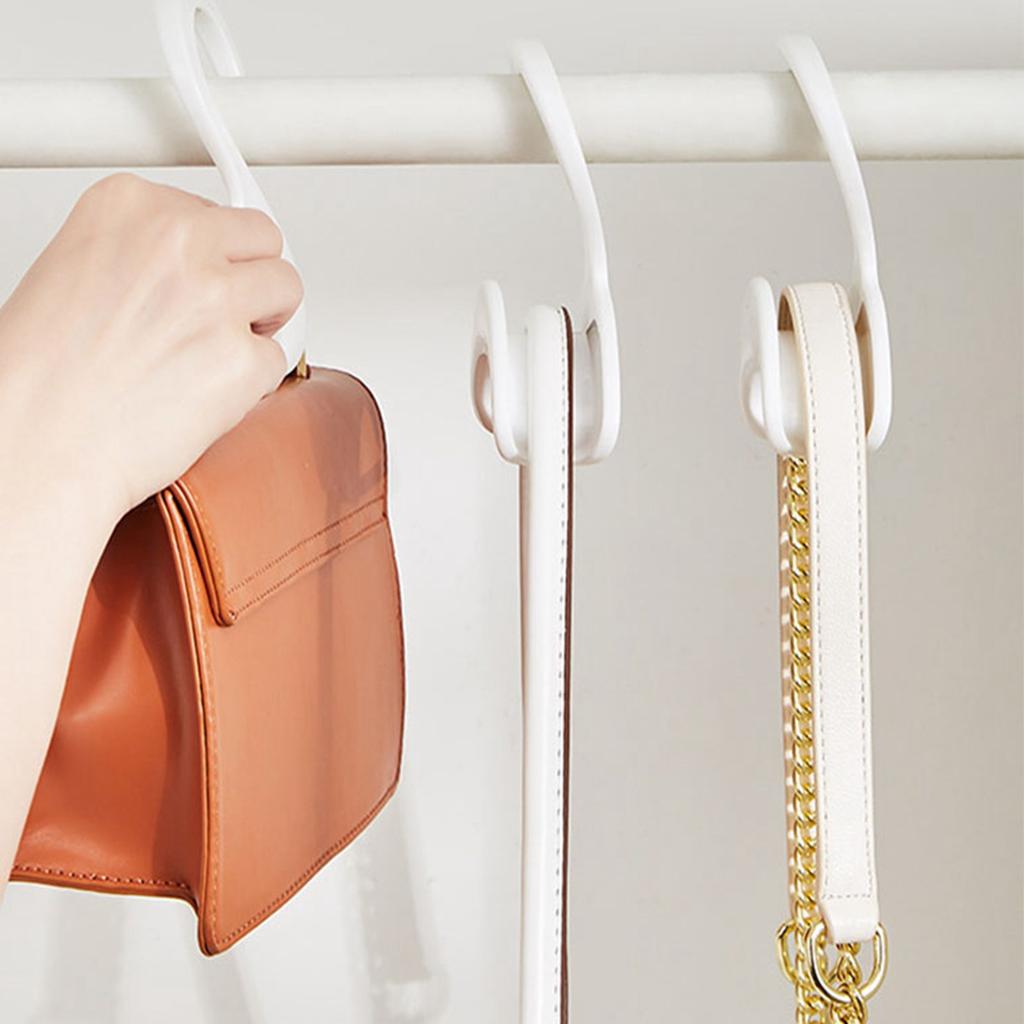 Bag Storage Hanger Arch Shape Purse Hanging Holder Multifunctional Closet   for Handbags Ties Scarves