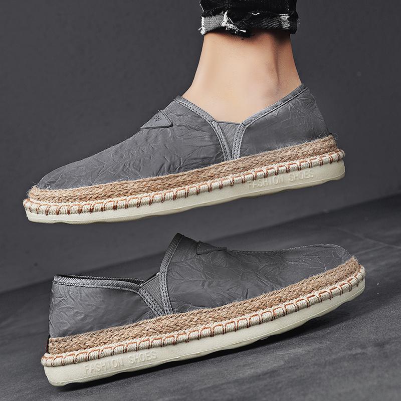 22 Summer New Foot Loafers Trendy Youth Canvas Shoes Fisherman Shoes