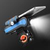 4-in-1 Bicycle Headlight Riding Lamp Light Phone Holder Horn Charging Power Bank