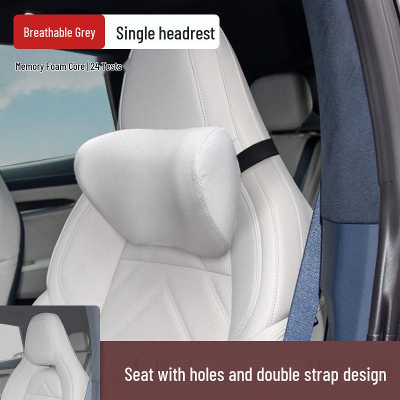 Zeekr 001 Headrest & Neck Pillow: Dedicated Car Seat Lumbar Support - Geek Car Accessory