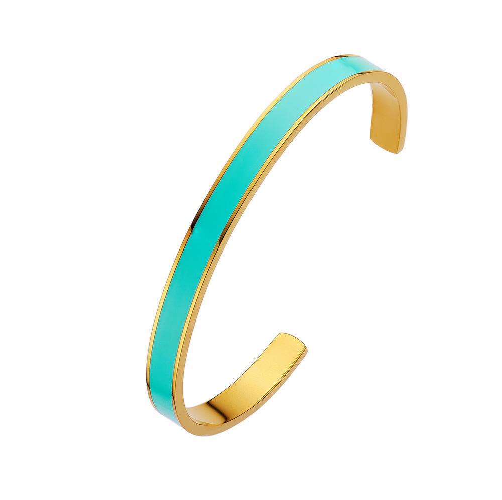 Браслет ручной работы, высококачественный, с цветным клеевым креплением, С-образной формы.