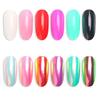 3g Glitter Holographic Rainbow Nail Art Powder Mirrr Pigment s mini štětečkem