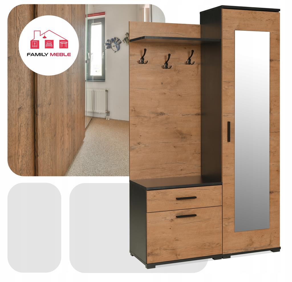 Garderobe Flur für Flur Schrank Schuhschrank Gino Family Möbel