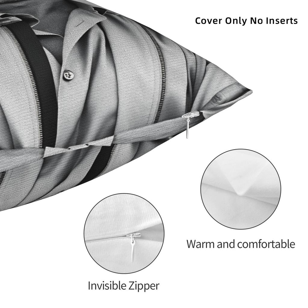 B-Brad Pitts Photo Pillow Case  Soft Pillow Cover Fashion Cushion Cover For Sofa Home Decor