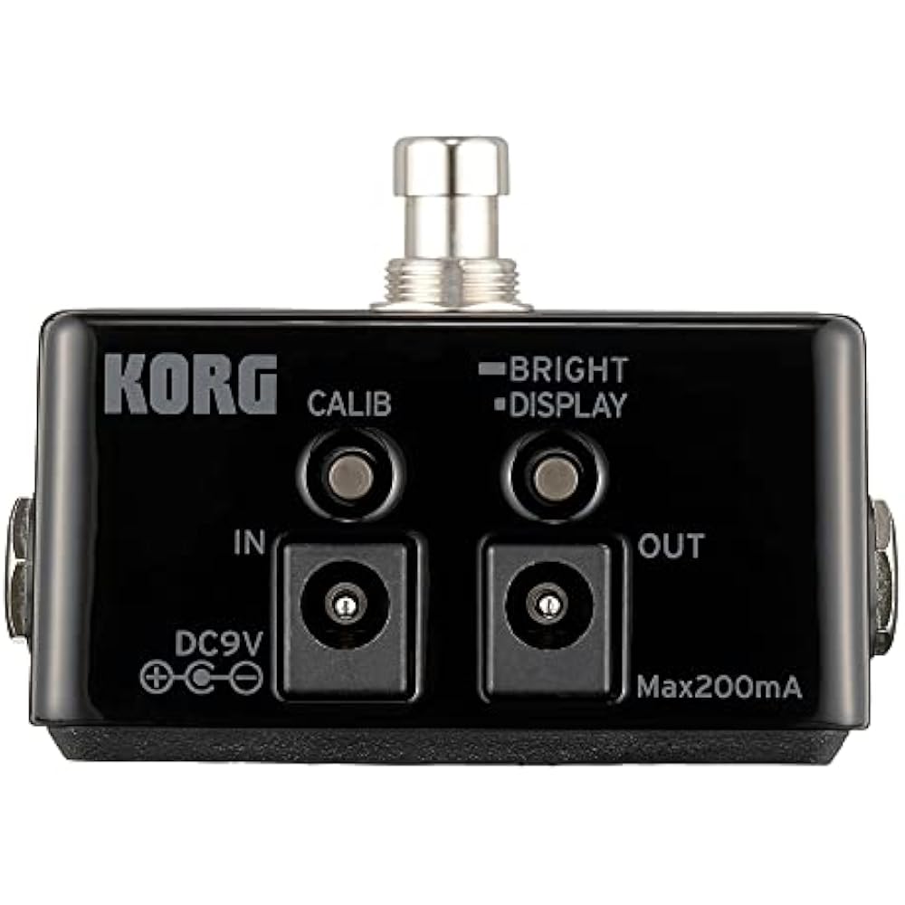 KORG (KORG) Guitar/Bass Pedal Tuner Pitchblack X ± 0.1 Cent High Accuracy Ultra Buffer True Bypas...
