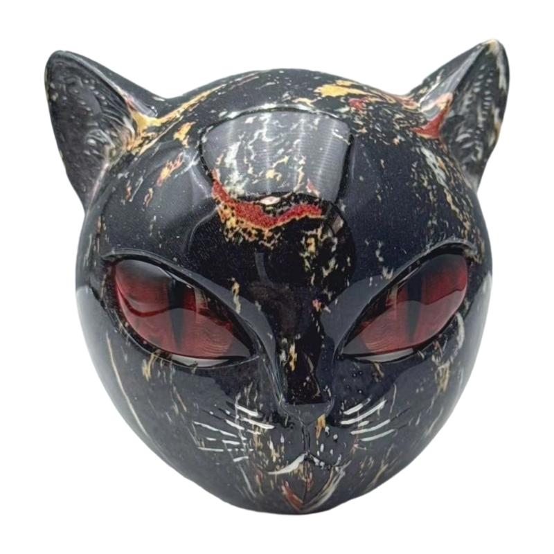 Stylish Black Statue For Living Room Premium Art Sculpture красный