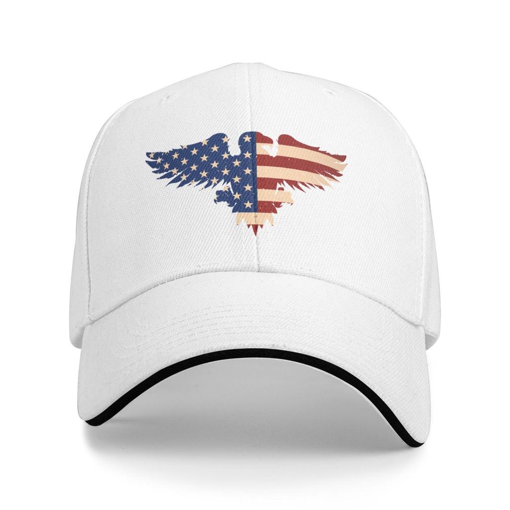 Print Baseball Caps Unisex Adjustable Sandwich Hat Vintage Outdoor Summer Travel Sun Snapback Cap