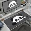 Neues Cartoon Kawaii Panda Muster Mauspads Erweitertes Laptop Tastaturmatte Gamer Zuhause Arbeit Rutschfeste Teppich Laptop Computer Schreibtischmatte