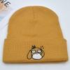 Winter Embroidered Knitted Hat Pet Cartoon Hat Men's Women's Outdoor Warm Leisure Hat