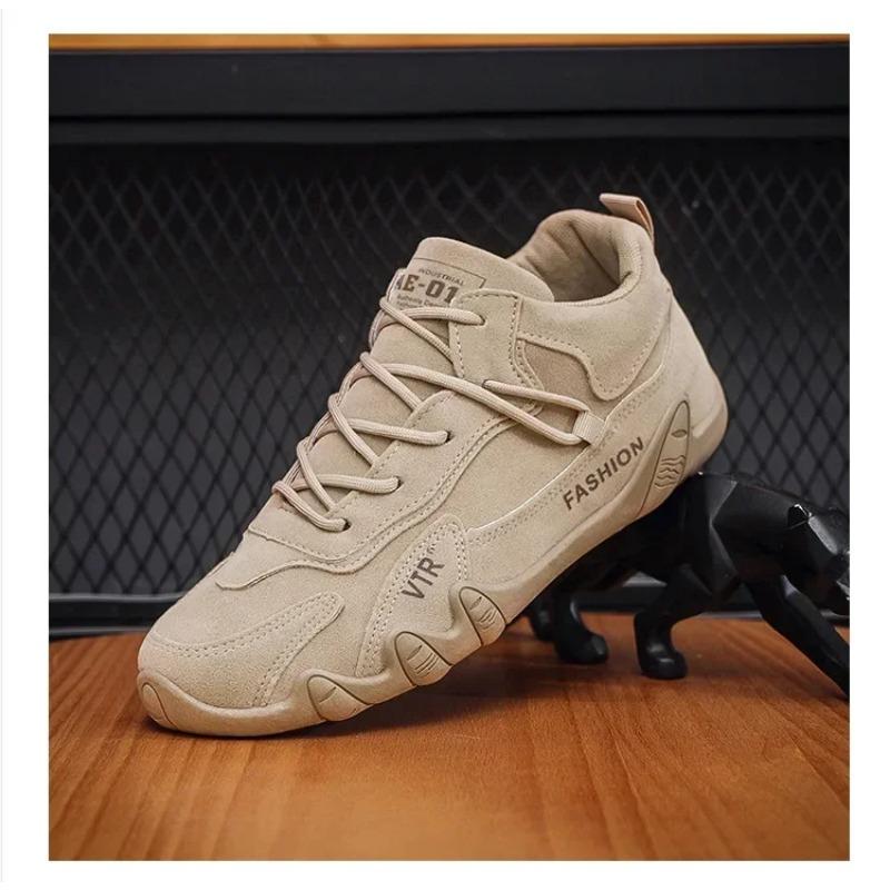 Breathable Non Slip Work Shoes for Male Fashion Tenis Outdoor Walking Flats Skateboard Sneakers Non-slip Zapatillas De Deporte