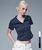 AVANDRESS Dion Sorona Open Collar Tee_3 Colors