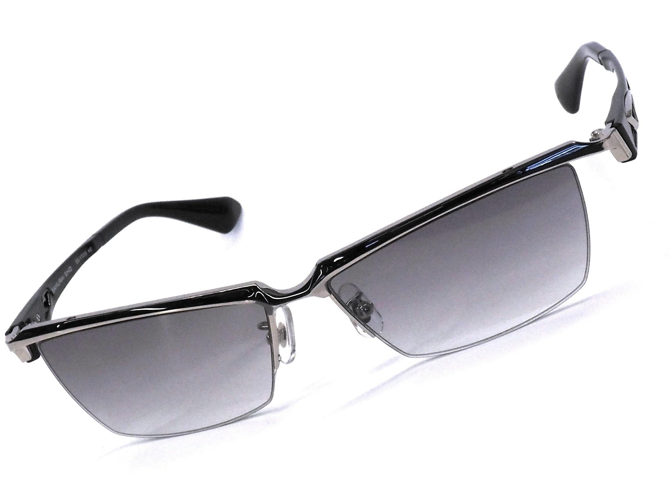 

Солнцезащитные очки Samurai Sho Модель 2025 Yu [SAMURAI SHO] № 57 SS-Y333#2 Черный/Серебристый чёрный