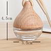 Perfume Empty Bottle Smooth Car Perfume Bottle Polished Good Smell  Novelty Transparent Aromatherapy Hanging Bottle Pendant