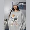 Puppy Graphic Long-Sleeve T-Shirt