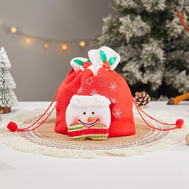 Christmas Gift Bag Christmas Eve Portable Apple Bag Candy Bag Safe Fruit Packaging Box Small Gift Bag