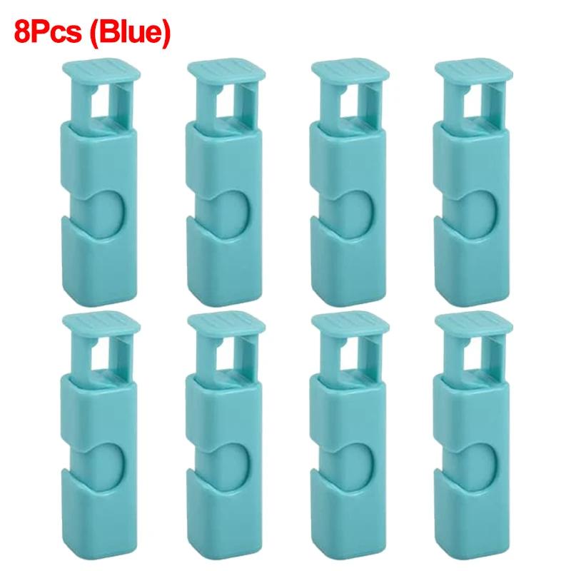 Food Sealing Bag Clip Reusable Fresh Food Storage Tools Plastic Sealer Clamp Snack Bread Seal Bag Home Kitchen Storage Clips