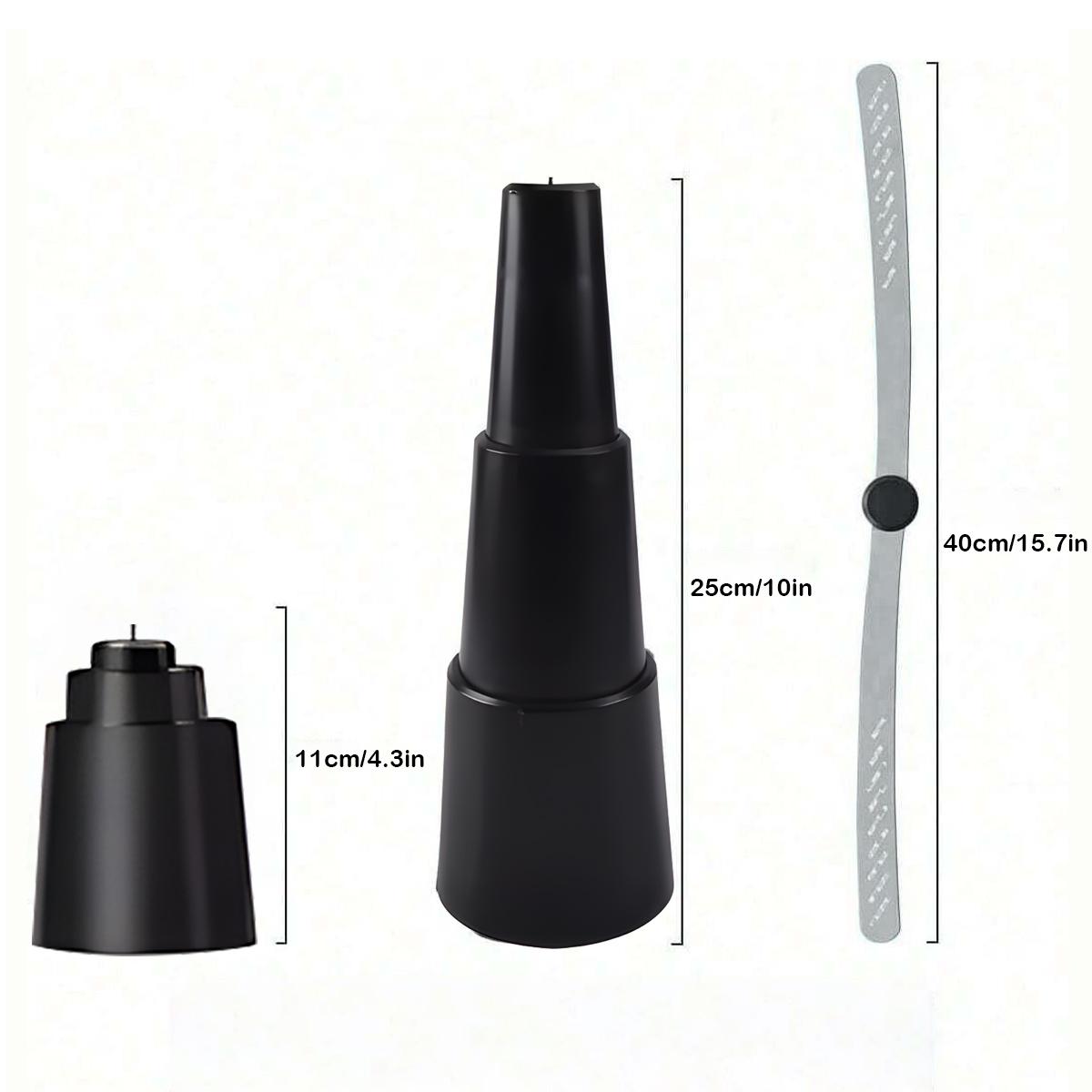 

Circular two leaf multifunctional telescopic fly repellent fan (excluding (2 * AA)) чорний