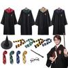 Harry Potter Children's Magic Academy Robe - COS Cloak School Uniform for Halloween Performances