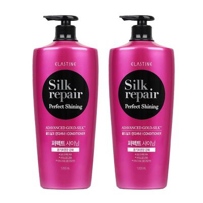Elastine Silk Repair Perfect Shining Gold Silk Conditioner, 1,2 l, 2 Einheiten