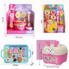 Kawaii Simulation Food Pudding Feeding Set Role Play Feature Creative Decompression Early Education Lunch Box Style Play House