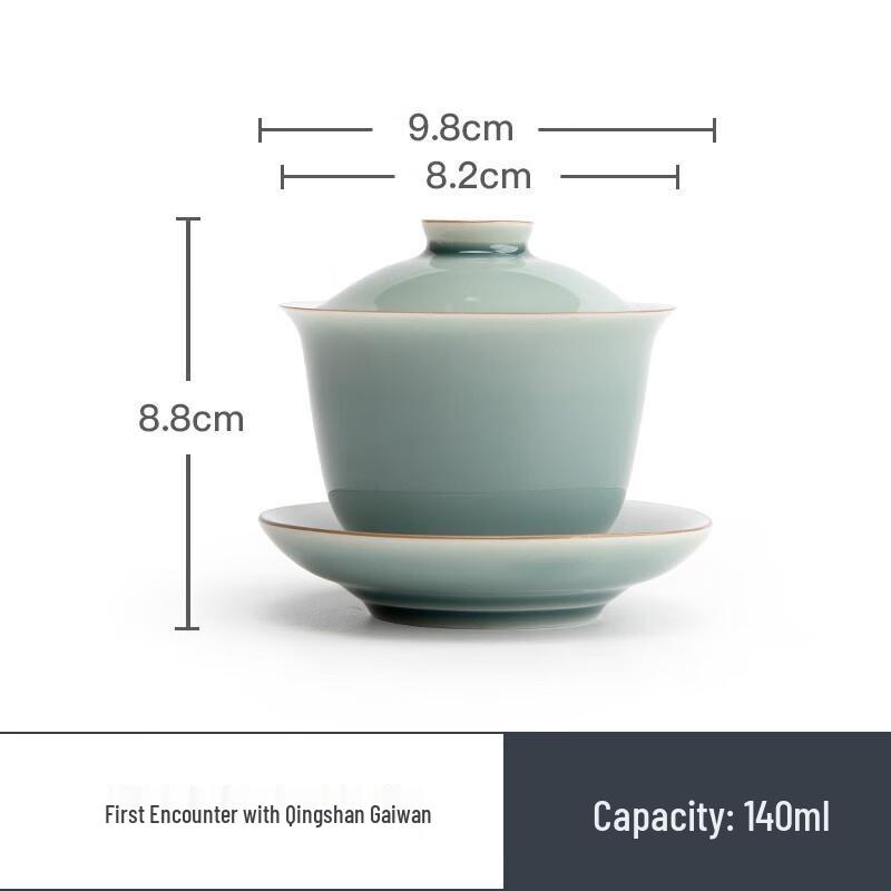 Mr. Nanshan Ceramic Gaiwan Tea Bowl