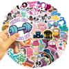 10/30/50/120pcs Funny Animal Sport Stickers Cute Cartoon Exercise Fitness Women Decals DIY Guitar Fridge Suitcase Reward Sticker