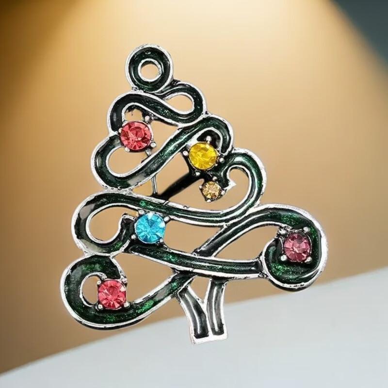 Christmas Tree Brooch