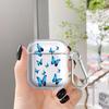 Clear Earphone Cases Cover Case For Airpods 2 Pro3 4 Pro 3 1 Pro2 Cartoon Butterfly