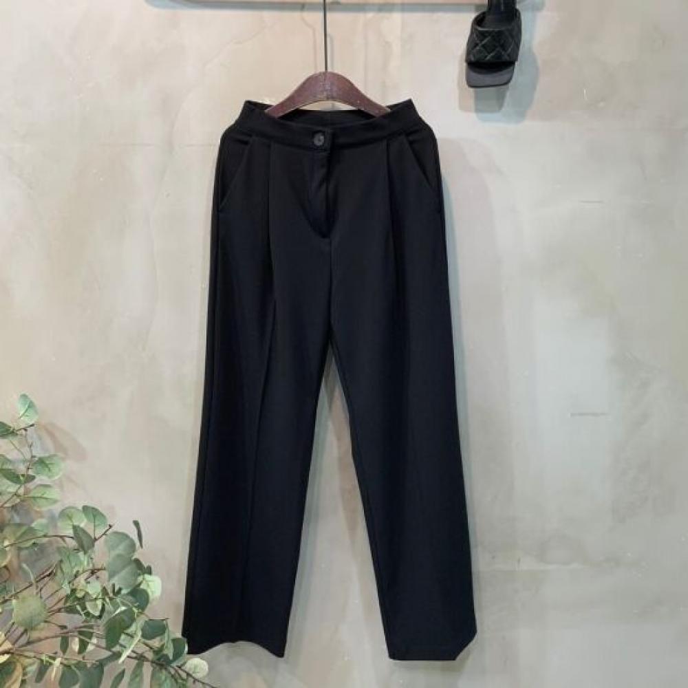 C S In The Room Hidden bendIng pIntuCk Wide SlaCkS 2Color