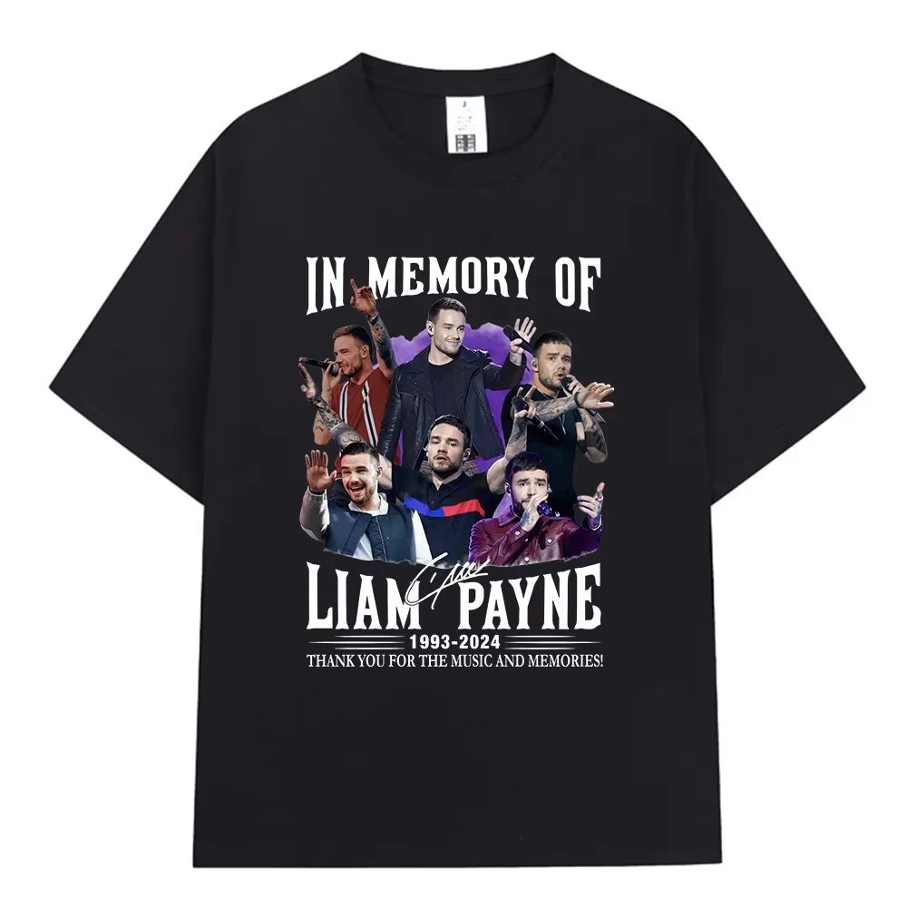 Liam Payne Choose Love Nadruk T-shirty Hołd Payne Fani Prezent Odzież Męska Damska Krótki Rękaw Oversize T-shirty Hip Hopowa Koszulka