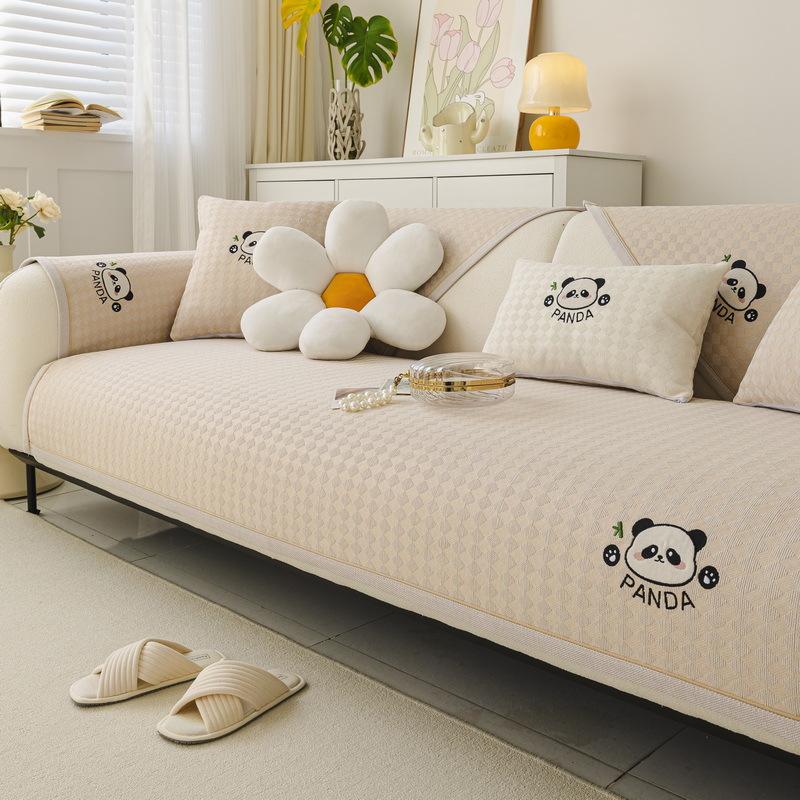 Chenier Sofa Cushion New Four-Season Universal Non-Slip Seat Cushion Cartoon Leather Sofa Cover Full Cover Cloth Towel