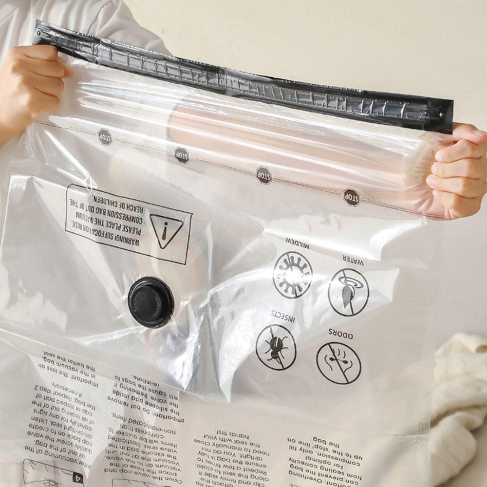 New Large Capacity Vacuum Compression Bag Multi-function Moistureproof Travel Storage Bag Portable Vacuum Packing Bags Home