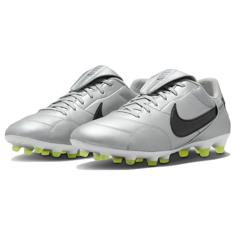 Nike Premier 3 Metallic Silver Sneakers AT5889-004