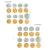 8PCS Flower Shape Cookie Molds Manual Press Cake Moulds Convenient Biscuit Dessert Making Tool for Baking Enthusiasts