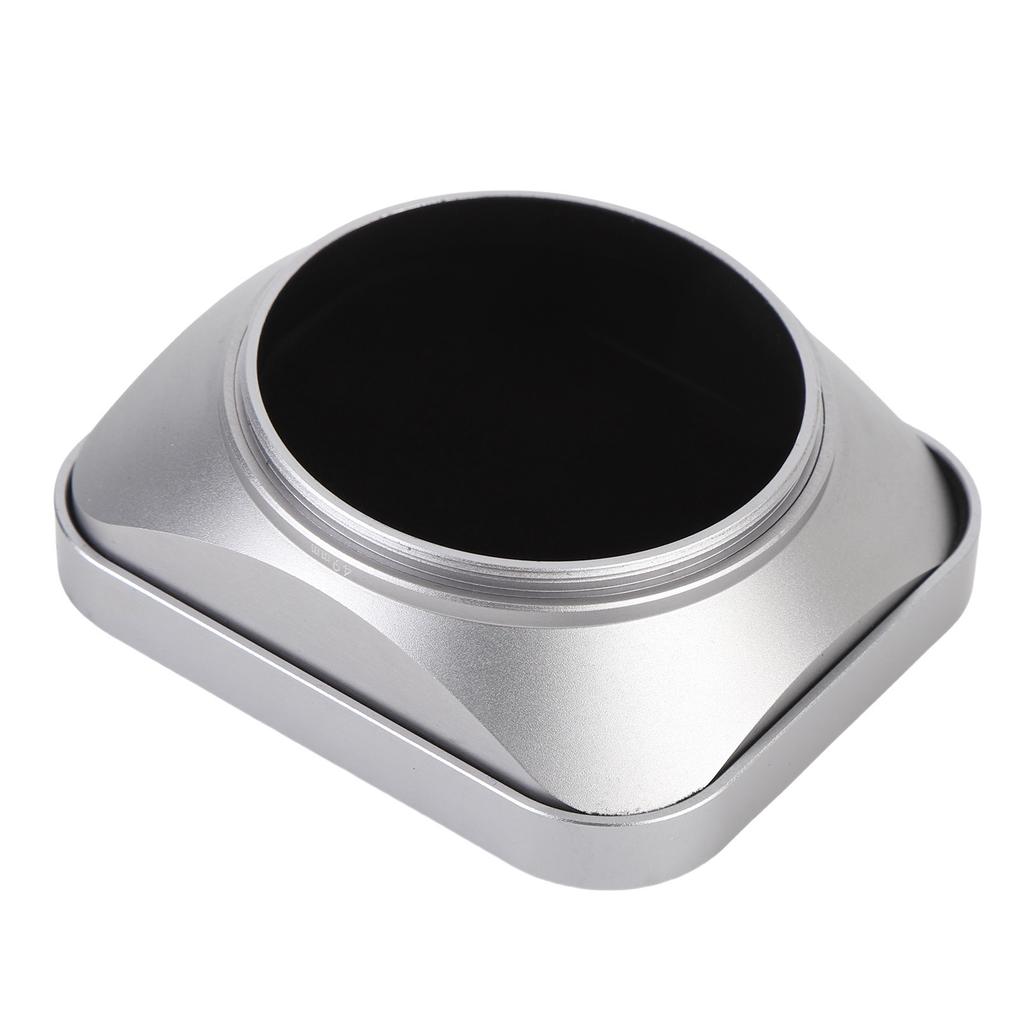 Camera Lens Hood Aluminium Alloy Accurate CNC Fine Processing Lens Hood Shade Protector with Cap