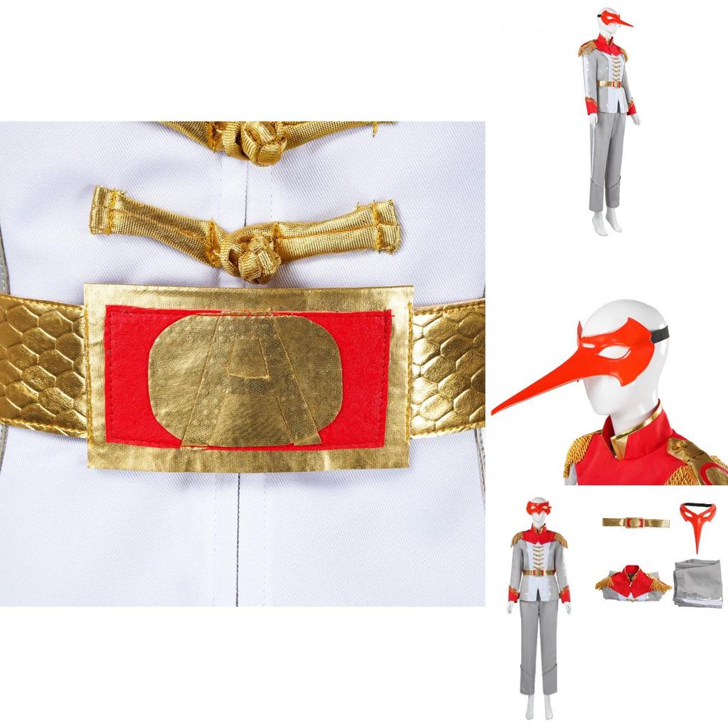 Persona 5 Akechi Goro Cosplay Costume Set With Mask For Anime Role Play