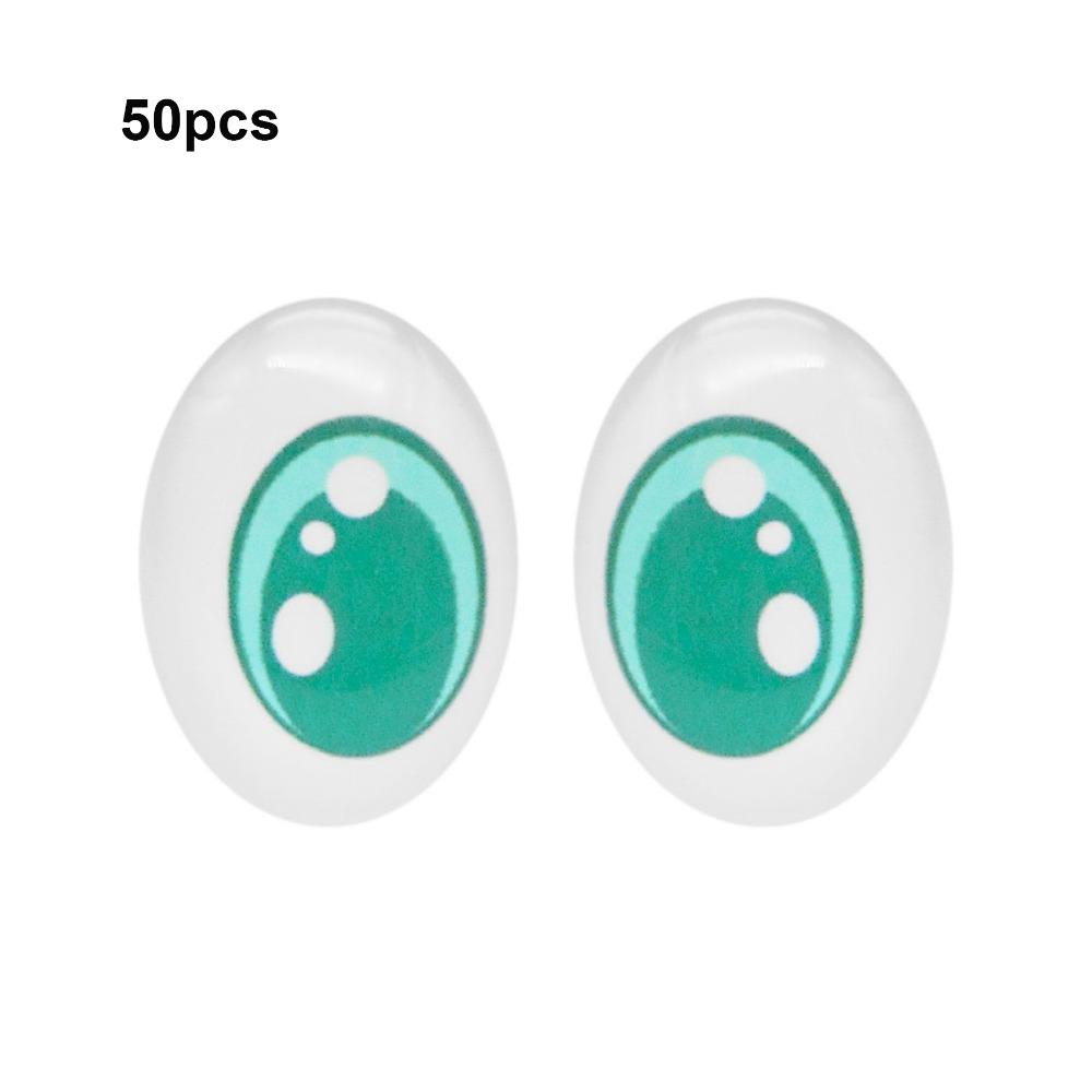50pcs High Transparency Doll Eyes Accessories Multistyles Dolls Makeup Accessories 1