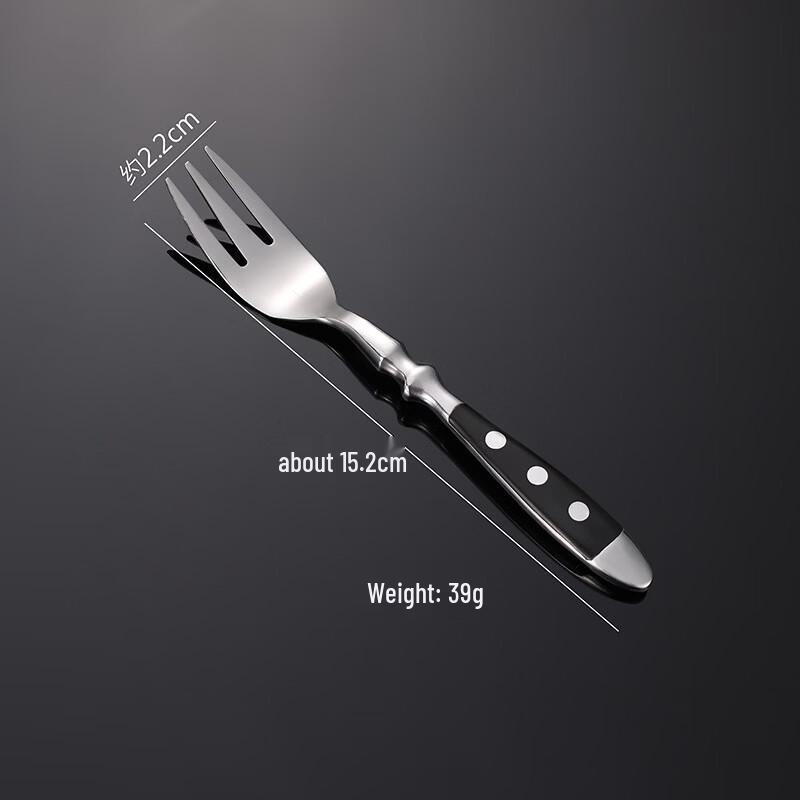 Qianxing 430 Stainless Steel Tea Forks with Bakelite Handles
