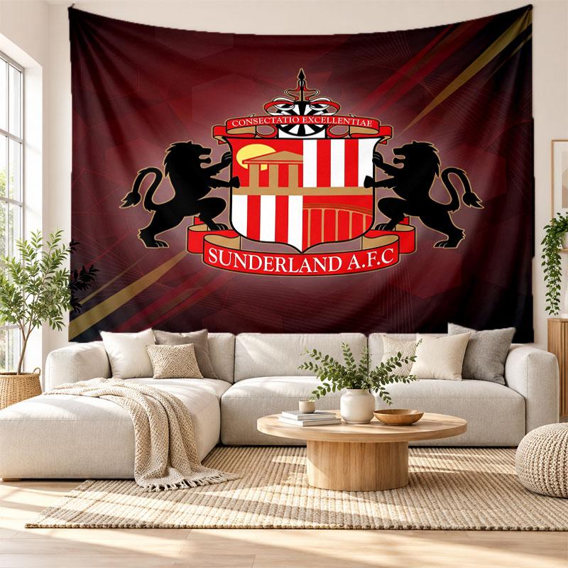 Sunderland Wall Tapestry, Soft Fabric Wall Hanging, Decorative Backdrop For Bedroom Home Wall Art