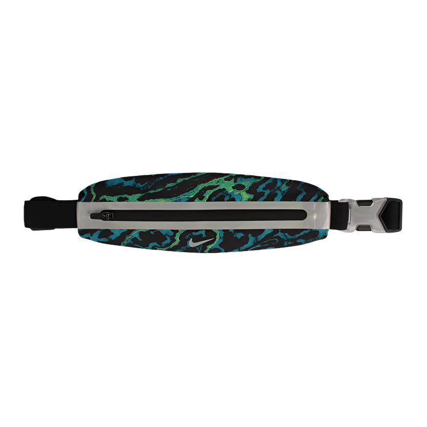 Nike Slim Running 2.0 Fabric Waist Bag Unisex Waist Bag Cobalt-Blue Black Silver CN0231