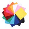 Solid Color Cotton Square Scarf Sweat Absorbent Scarf Outdoor Sports Headbands for Men Women Boys Girls