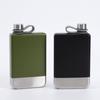 Fiaschetta Portatile 9oz Acciaio Inossidabile 304 per Alimenti Whiskey Vodka Vino Set Fiaschetta da Tasca Bottiglia per Bere Alcolici campeggio all'aperto