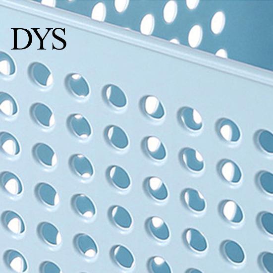 Desktop Basket Storage with Handle Dirt-proof PP Simple Organizer Appearance Sundries Box Kitchen Supplies