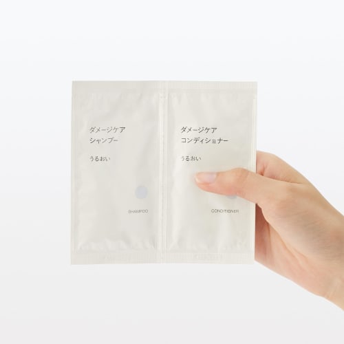 MUJI Damage Care Shampoo Conditioner Set Moisture 10mL/10g OAO77A3A